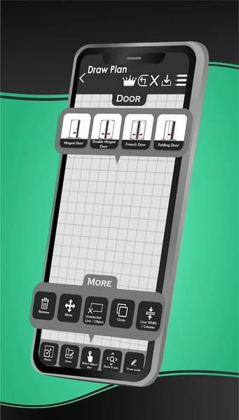 Draw Floor Plan - Image screenshot of android app