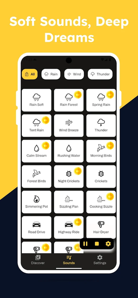 HazeSleep – White Noise - Image screenshot of android app