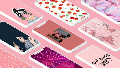 Girly Wallpapers Hd 💖 wallpapers for girls - Image screenshot of android app