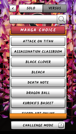 Manga Quiz - Take a Quiz ! - Gameplay image of android game