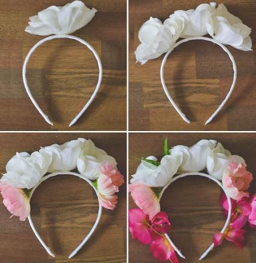 Girl Headband Ideas - Image screenshot of android app