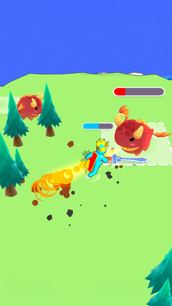 Dino King 3d - Gameplay image of android game