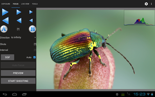 Helicon Remote - عکس برنامه موبایلی اندروید
