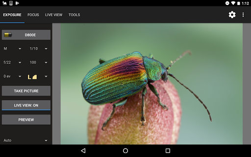 Helicon Remote - عکس برنامه موبایلی اندروید