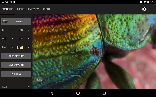 Helicon Remote - عکس برنامه موبایلی اندروید