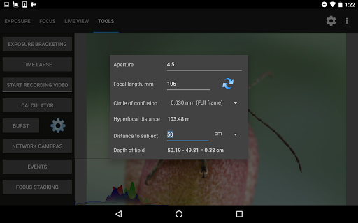 Helicon Remote - عکس برنامه موبایلی اندروید