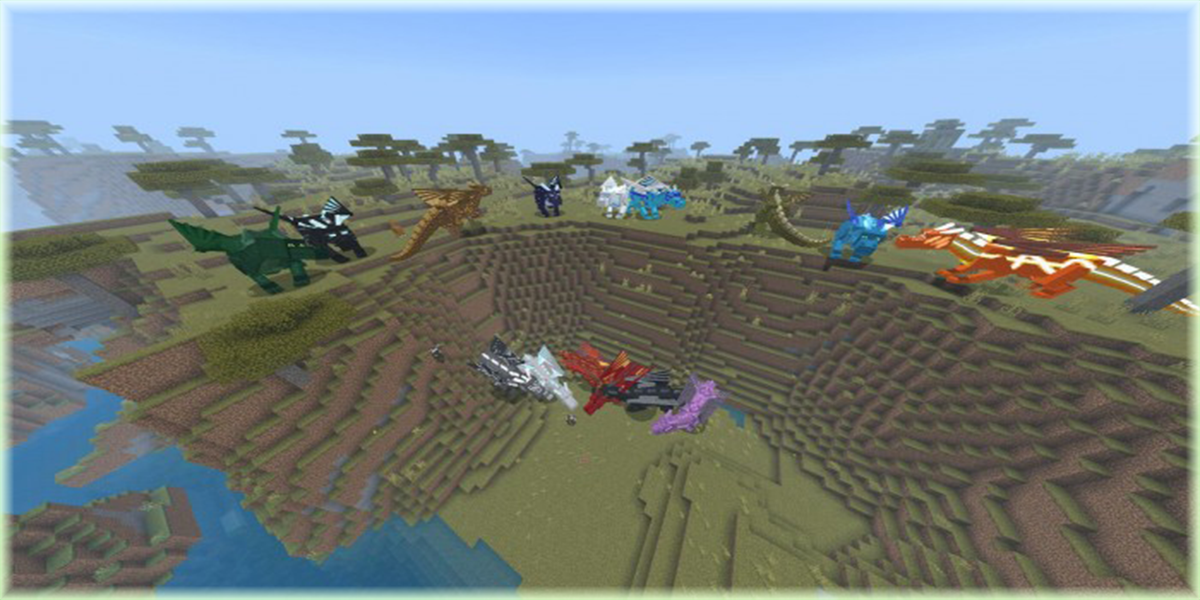 Dragon City mod MCPE - عکس برنامه موبایلی اندروید