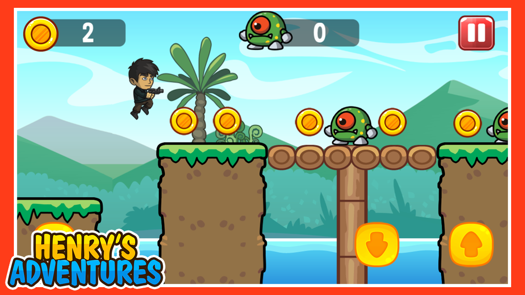 Henry's Adventures - Gameplay image of android game