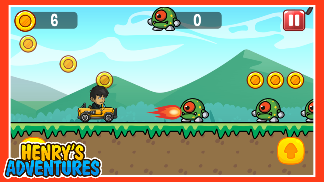Henry's Adventures - Gameplay image of android game