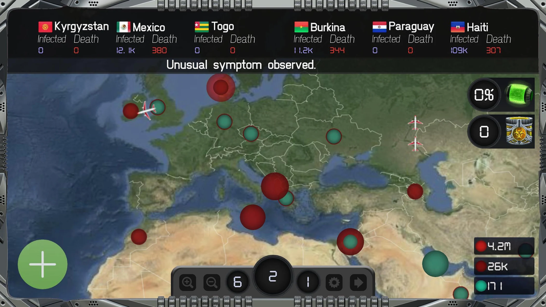 Pandemic Disease - Gameplay image of android game