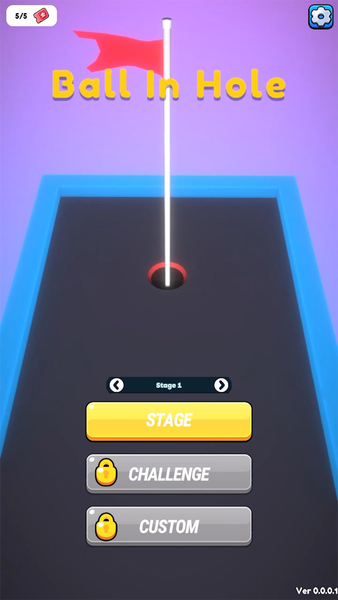 BallInHole - Gameplay image of android game