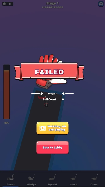 BallInHole - Gameplay image of android game