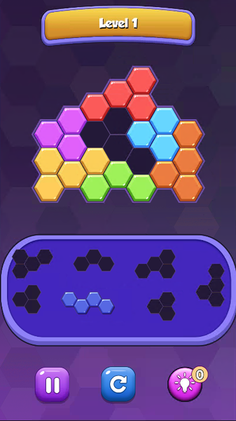 Brain Tiles - Puzzle Relax - Gameplay image of android game