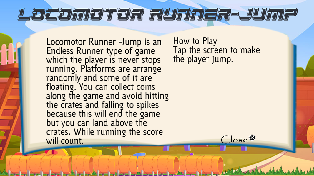 Locomotor Runner-Jump - Gameplay image of android game