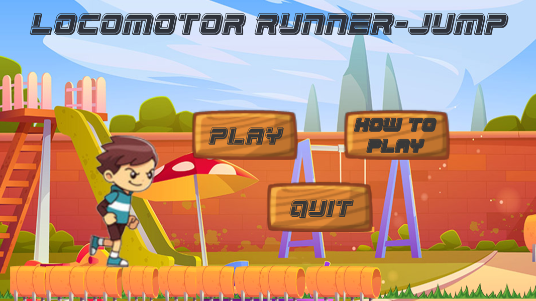 Locomotor Runner-Jump - Gameplay image of android game