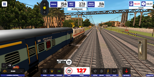 Indian Train Simulator - عکس بازی موبایلی اندروید