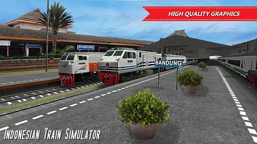 Indonesian Train Sim: Game - Gameplay image of android game