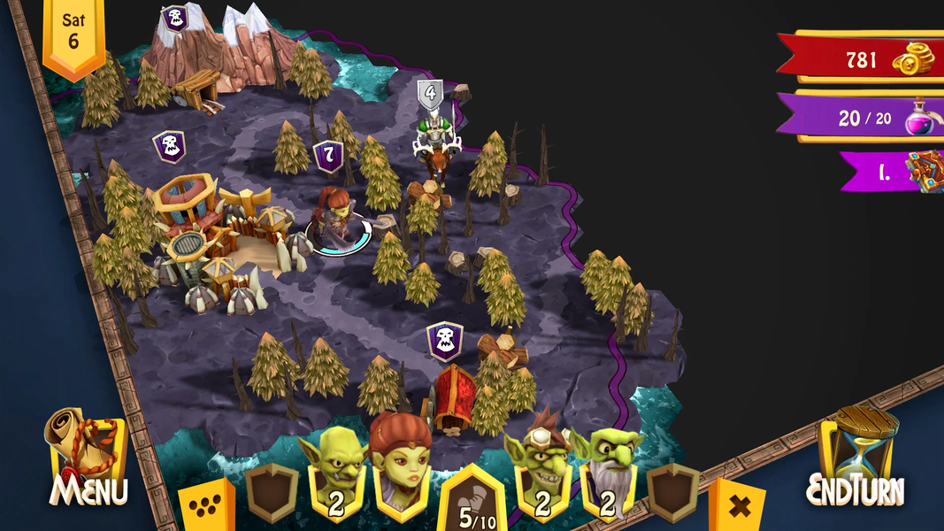 Heroes of Flatlandia - Demo - عکس برنامه موبایلی اندروید