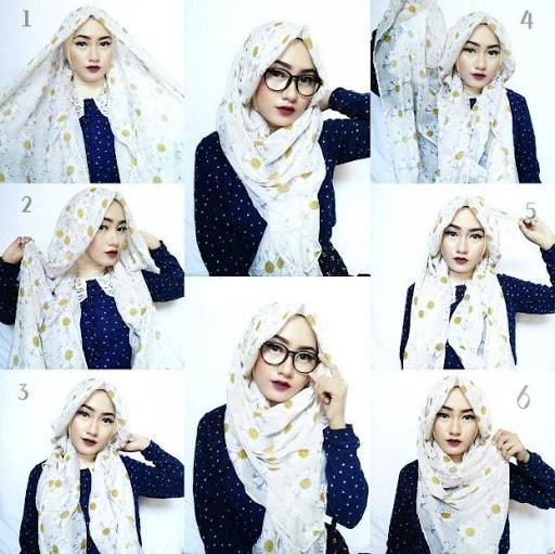 DIY Hijab Tutorials - Image screenshot of android app