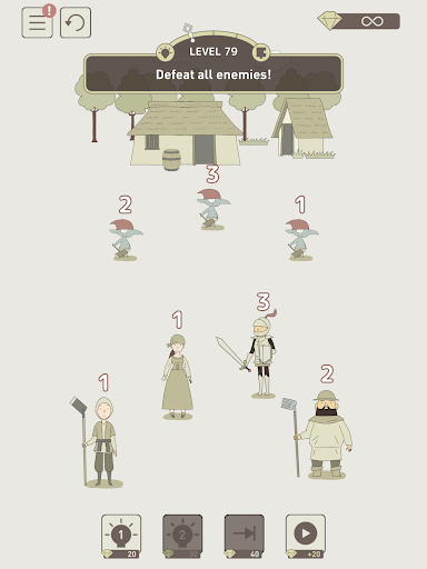 IQ Dungeon - Gameplay image of android game