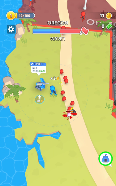 Fight For America: Country War - عکس بازی موبایلی اندروید