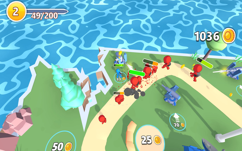 Fight For America: Country War - عکس بازی موبایلی اندروید