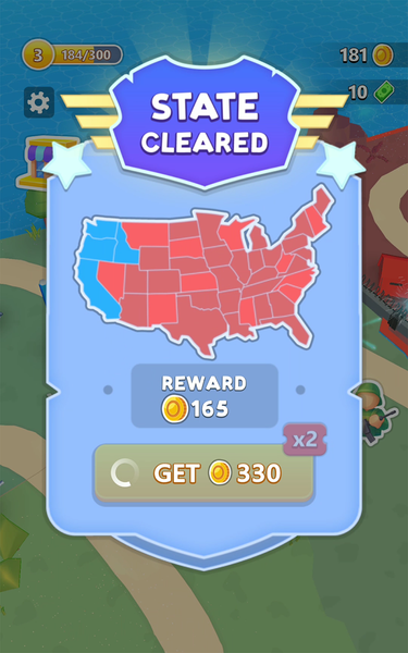 Fight For America: Country War - عکس بازی موبایلی اندروید