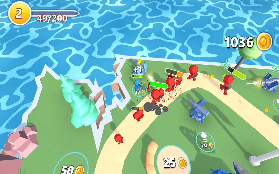 Fight For America: Country War - عکس بازی موبایلی اندروید