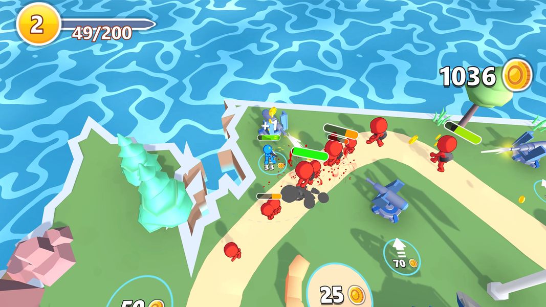 Fight For America: Country War - عکس بازی موبایلی اندروید