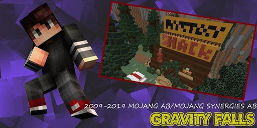 Map Gravity Falls: Blocks City - عکس بازی موبایلی اندروید