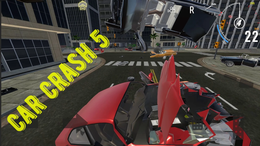 Car Crash 5 - Gameplay image of android game