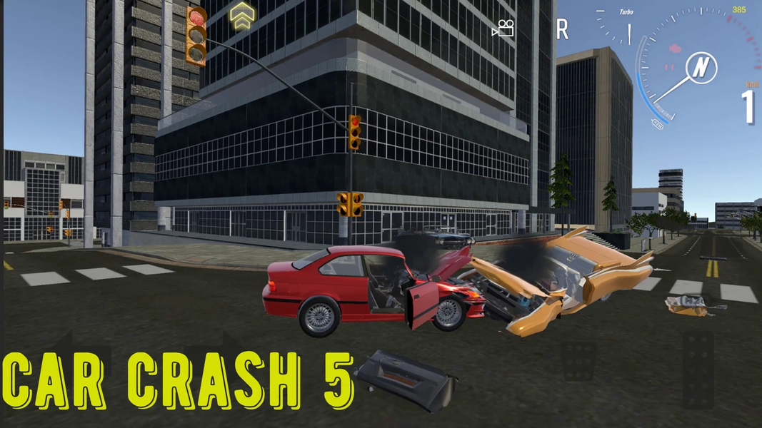 Car Crash 5 - عکس بازی موبایلی اندروید