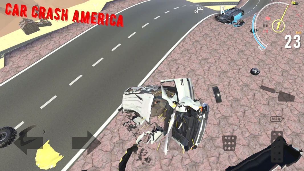 Car Crash America - عکس بازی موبایلی اندروید