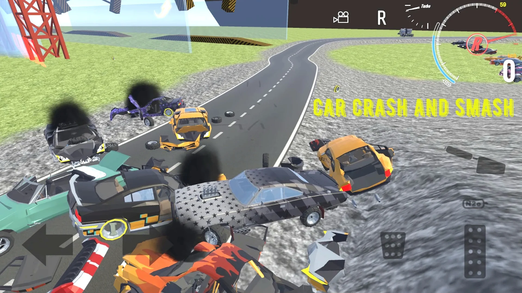 Car Crash And Smash - Gameplay image of android game