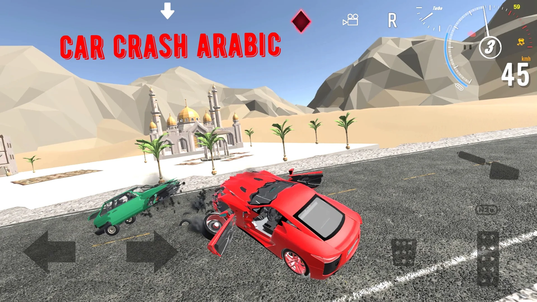 Car Crash Arabic - عکس بازی موبایلی اندروید