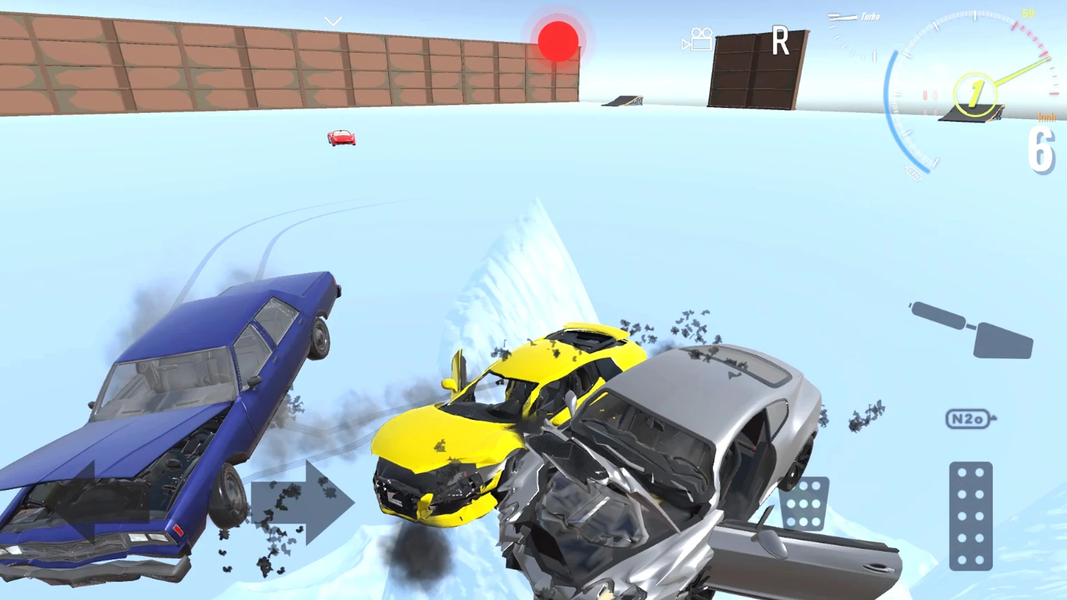 Car Crash Arena - Gameplay image of android game