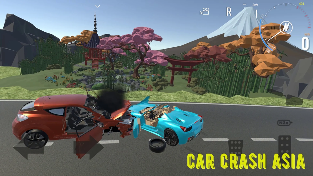Car Crash Asia - Gameplay image of android game