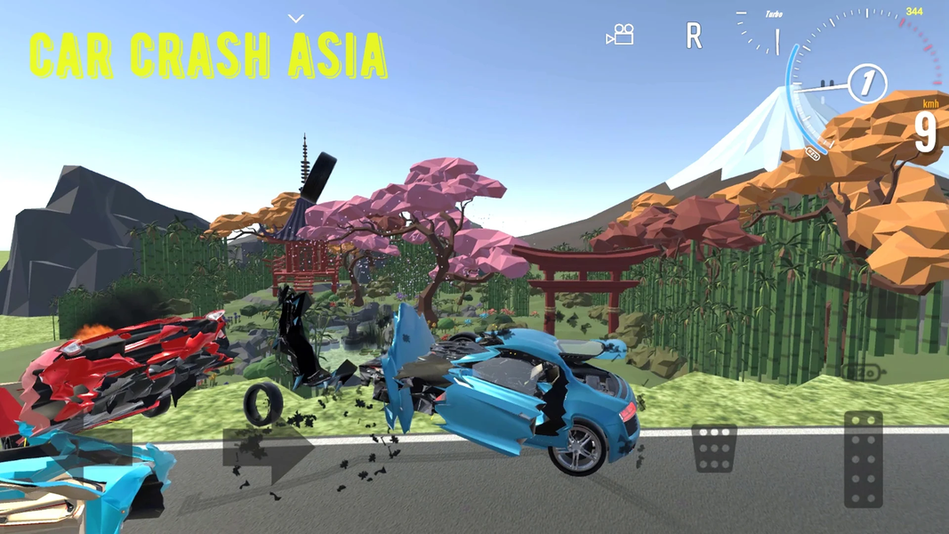 Car Crash Asia - Gameplay image of android game