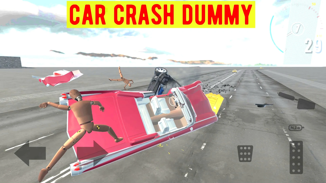 Car Crash Dummy - عکس بازی موبایلی اندروید