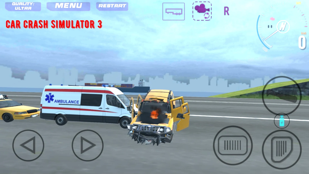 Car Crash Simulator 3 - Gameplay image of android game