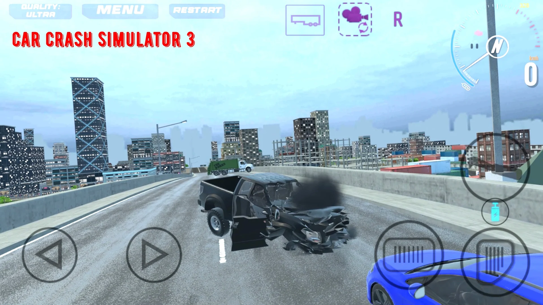 Car Crash Simulator ۳ - عکس بازی موبایلی اندروید
