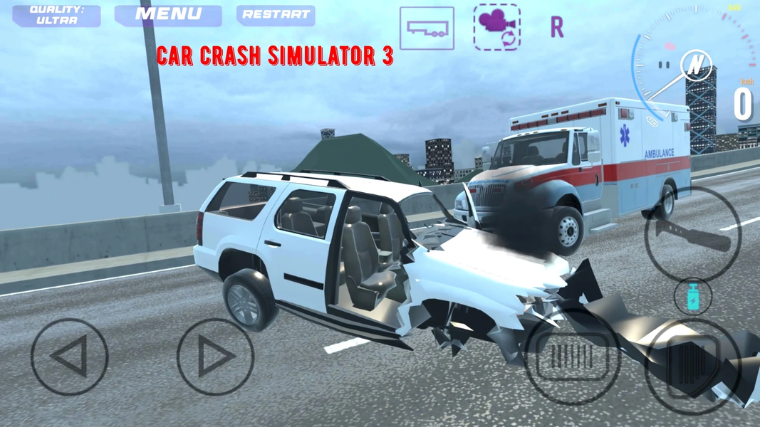 Car Crash Simulator 3 - Gameplay image of android game