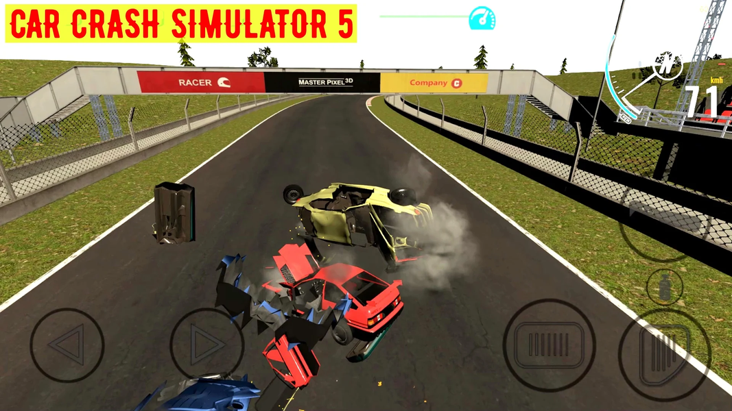 Car Crash Simulator ۵ - عکس بازی موبایلی اندروید