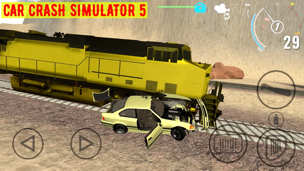 Car Crash Simulator ۵ - عکس بازی موبایلی اندروید
