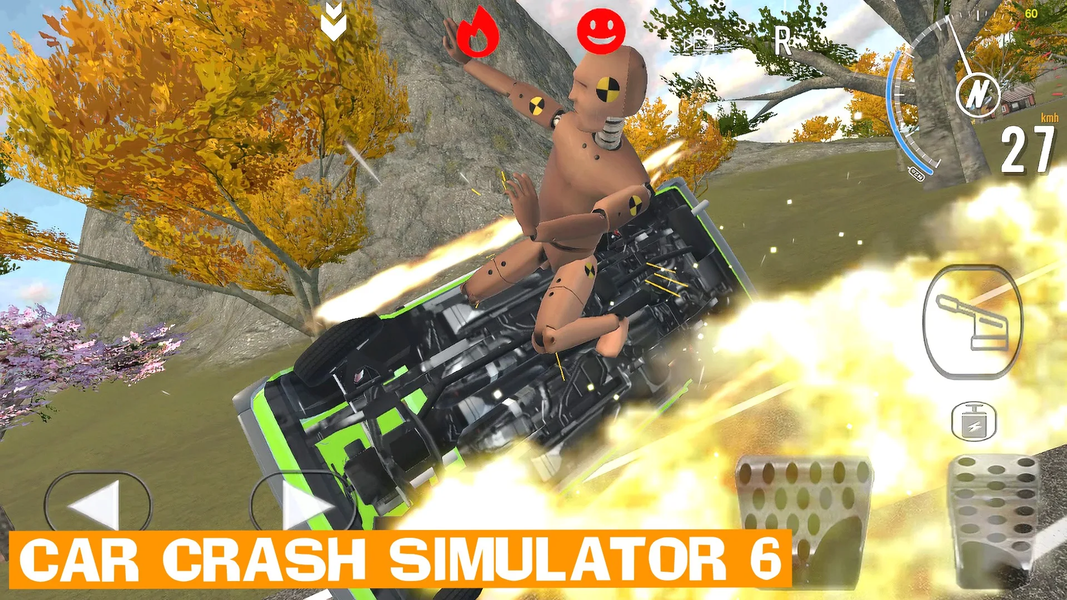 Car Crash Simulator 6 - Gameplay image of android game