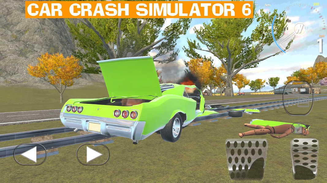 Car Crash Simulator 6 - Gameplay image of android game