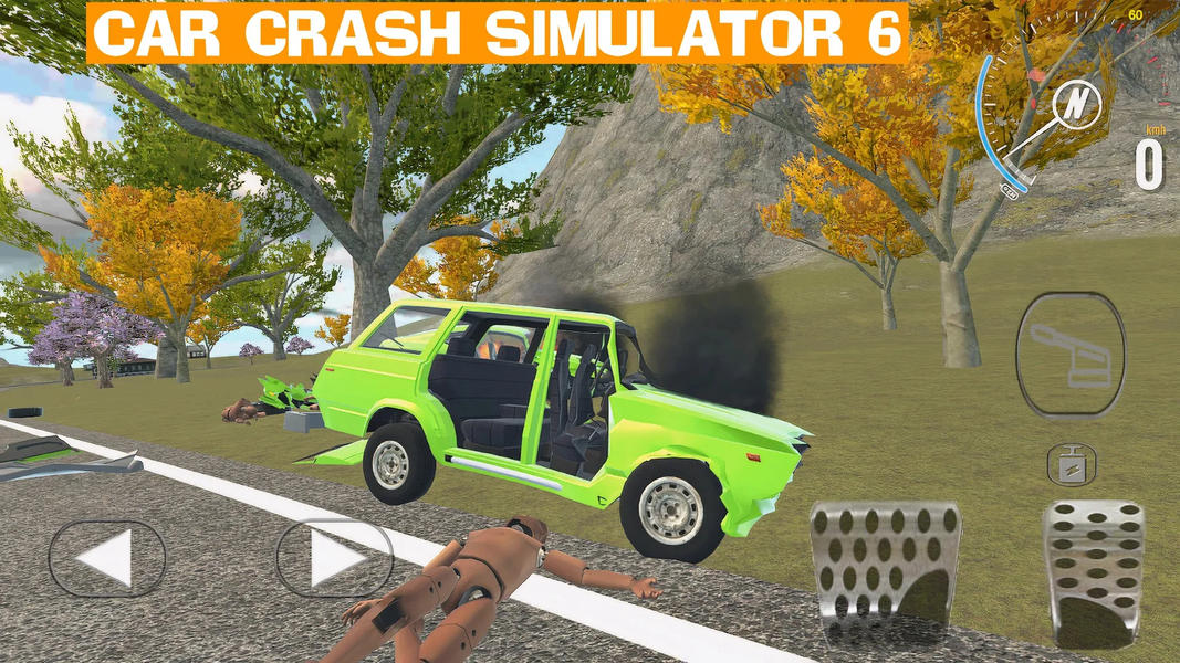 Car Crash Simulator 6 - Gameplay image of android game