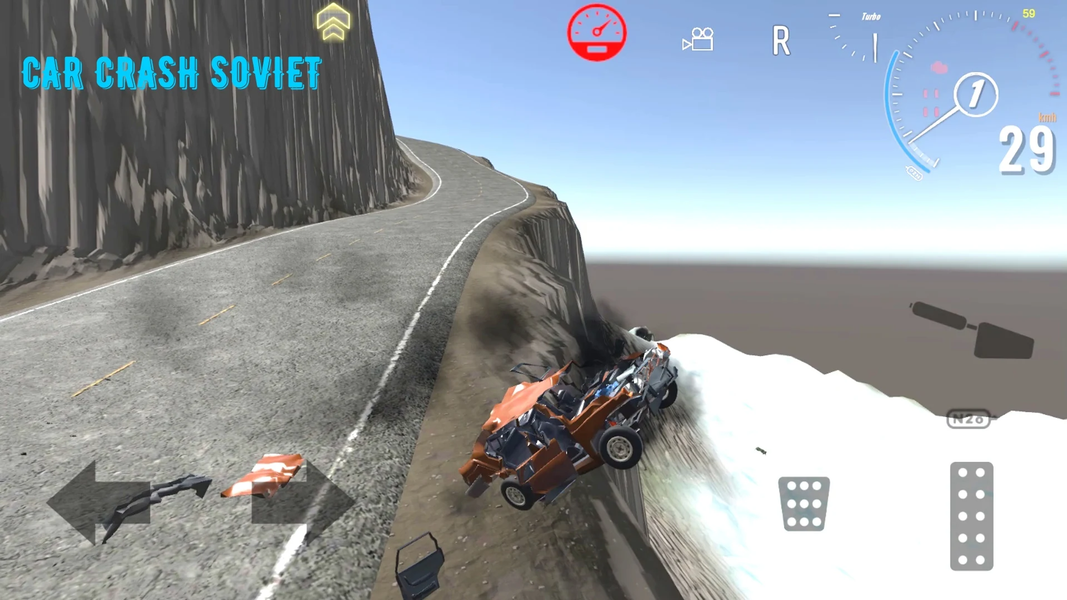 Car Crash Soviet - Gameplay image of android game