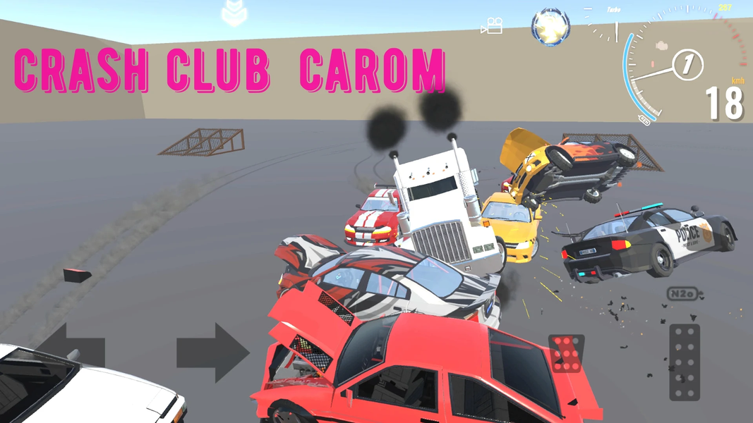 Crash Club Carom - عکس بازی موبایلی اندروید
