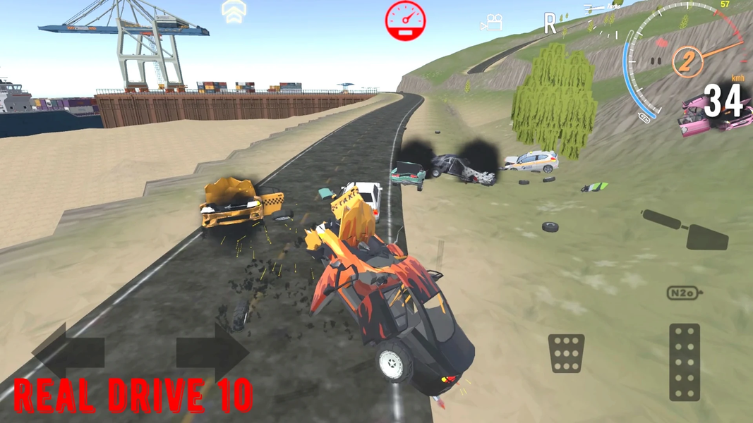 Real Drive 10 - Gameplay image of android game